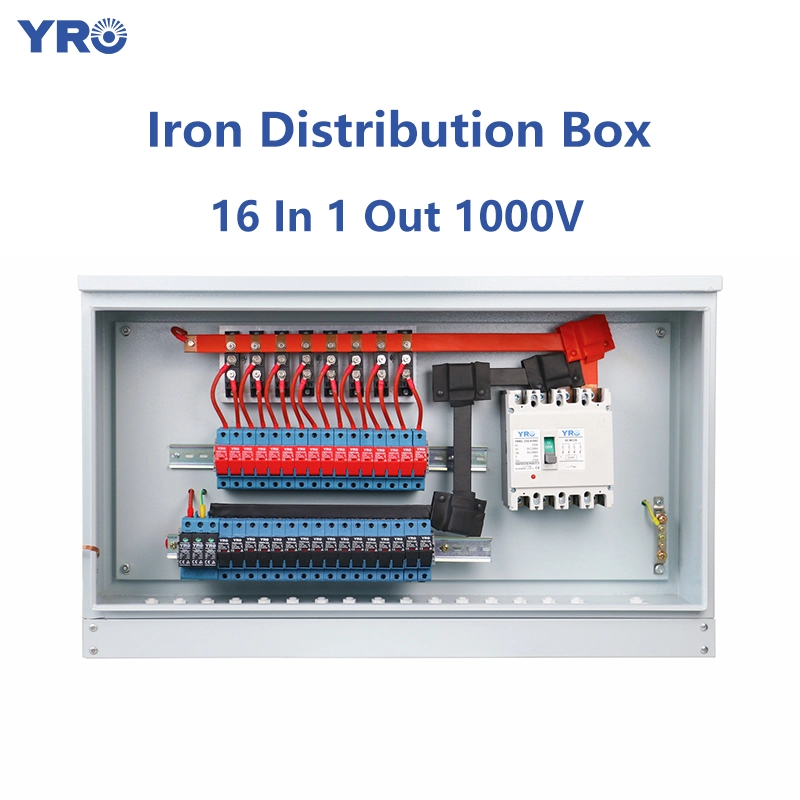 16 i 1 ud 1000V DC Iron Distribution Box