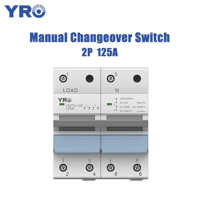 2P 125A Manual Skiftet switch
