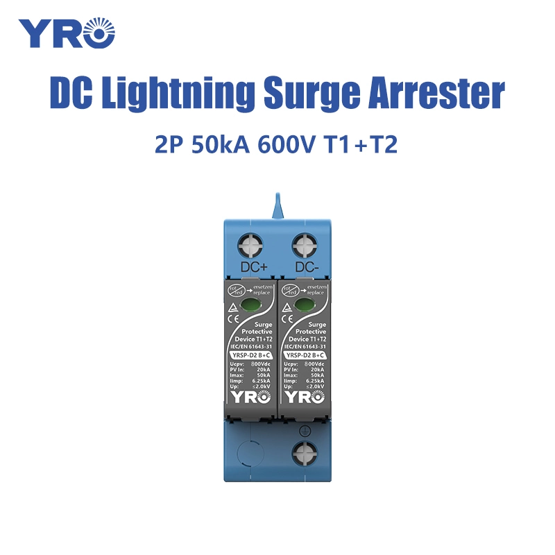2p 20-50 ka 6,25 ka 800V T1 T2 DC SPD