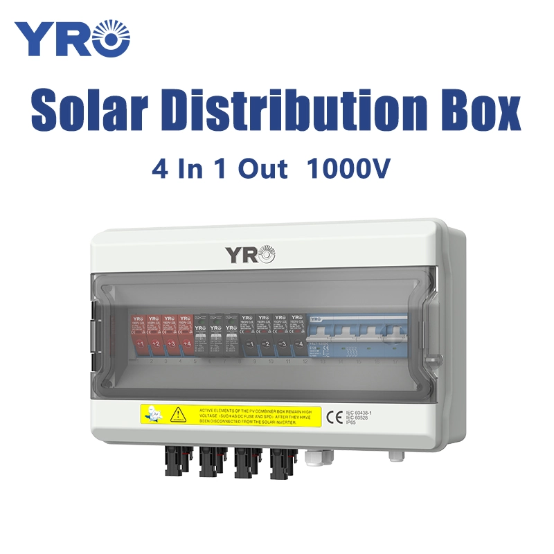 4 I 1 ud 1000V DC Solar Distribution Box