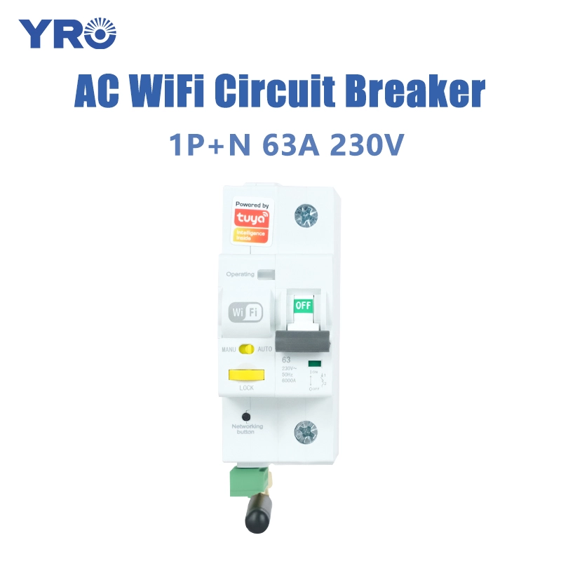 63A 1P N 230V WiFi AC -afbryder