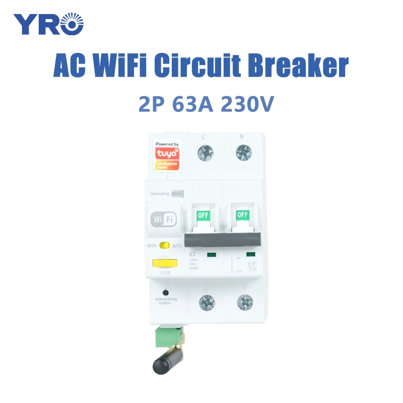 63A 2P 230V WiFi AC -afbryder