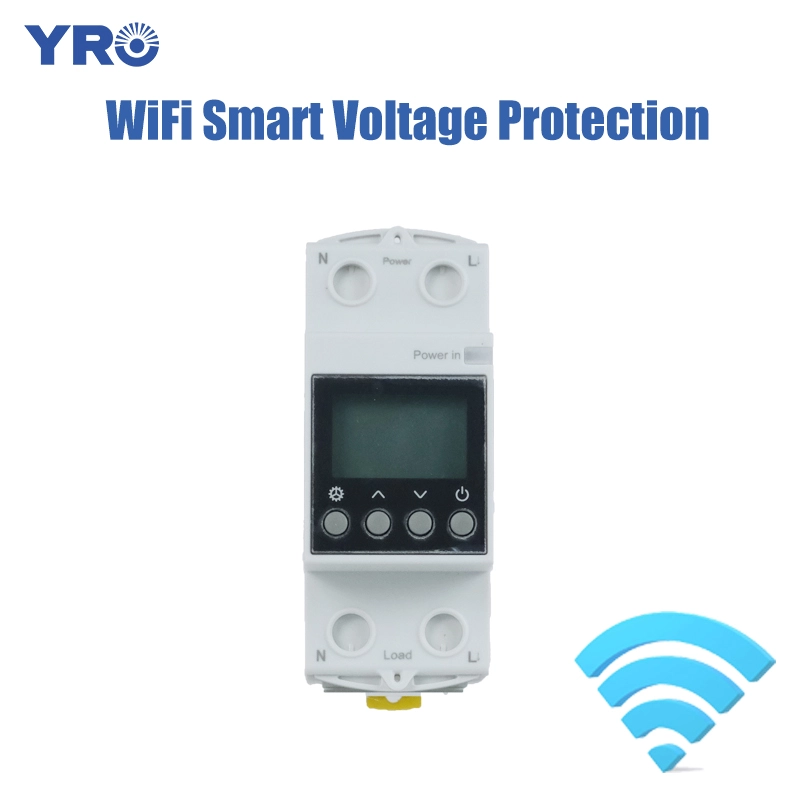 WiFi Smart Spændingsbeskyttelse med mobil kontrol